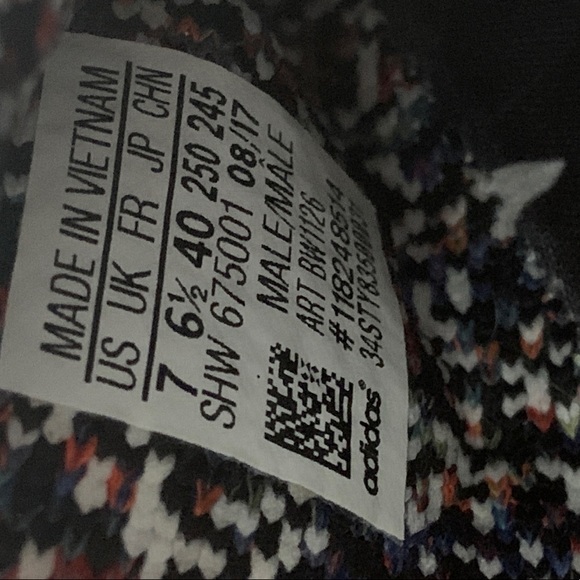 Adidas NMD R1 PK Primeknit Color Static Sneakers BW1126 - Picture 9 of 13